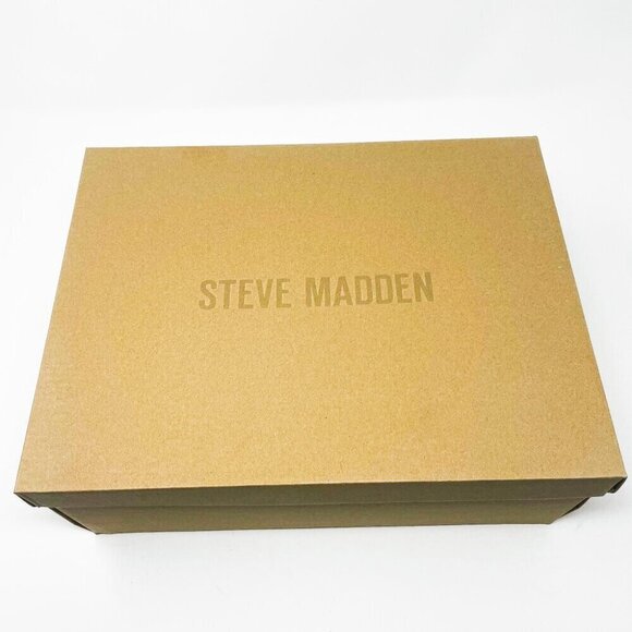 BRAND NEW IN BOX Steve Madden Possession Sneaker Black Patent Black - Picture 9 of 16